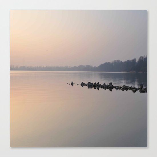 sea stones # Canvas Print