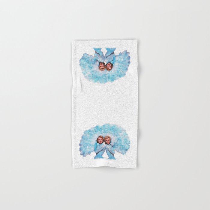 White best sale christmas towels