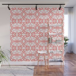 Pink lace Wall Mural