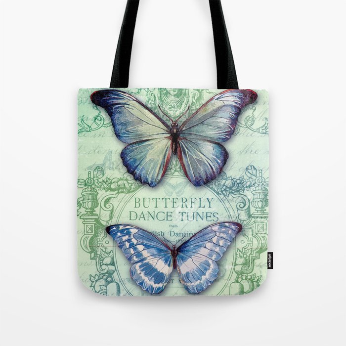 Butterfly Dance Tote Bag