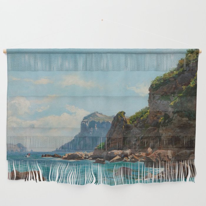 coral beach Wall Hanging