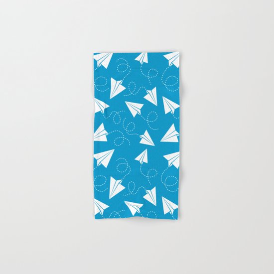 Paper Plane Hand & Bath Towel