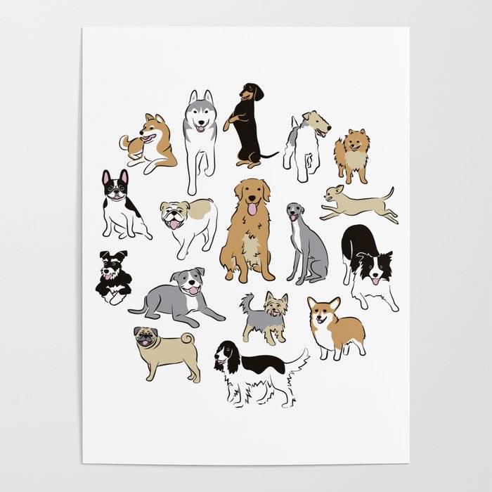 Dogs Fun II Poster