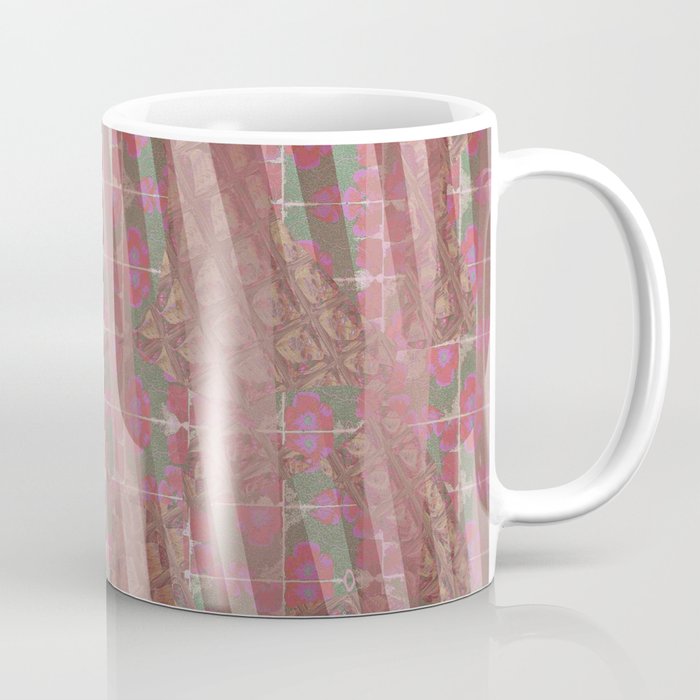 Flowers and lines S12 Coffee Mug