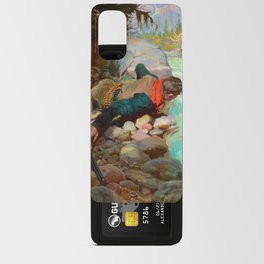 Quenching Two Thirsts by Philip Russell Goodwin Android Card Case