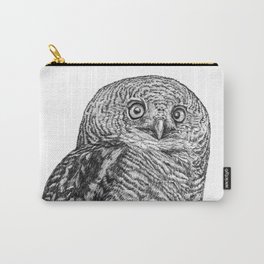 Hand drawn owl Carry-All Pouch