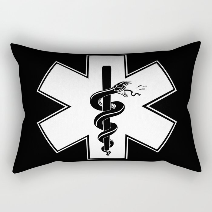 EMS Star of Life Rectangular Pillow