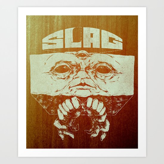 Slag Box Art Print