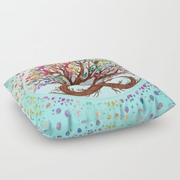 Tree of Life - Infinity Floor Pillow