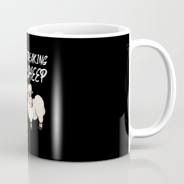 Just Freaking Love Sheep Sheep Wool Coffee Mug