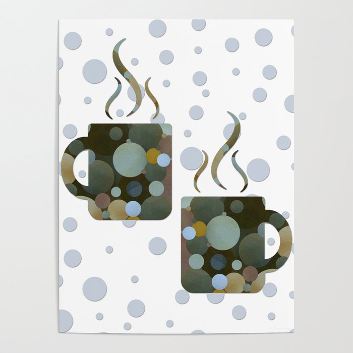 Coffee Breakfast Art - A Perfect Start Poster