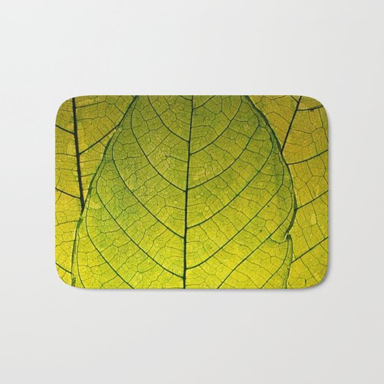 Every Leaf a Flower Bath Mat
