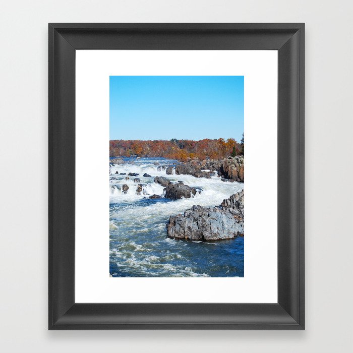 Great Falls Virginia Framed Art Print