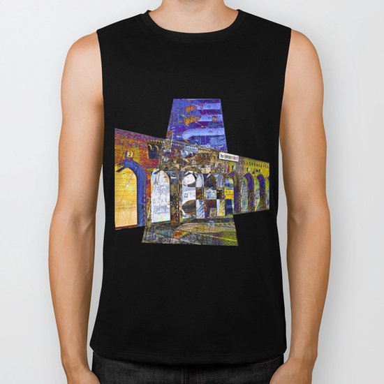 City Facade of Berlin Biker Tank