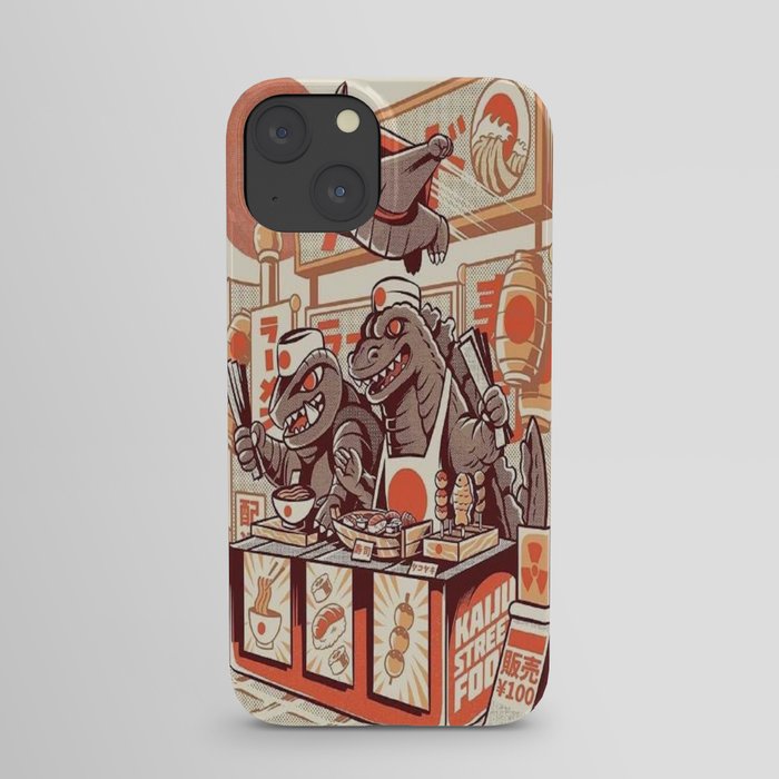3 minis Godzilla iPhone Case