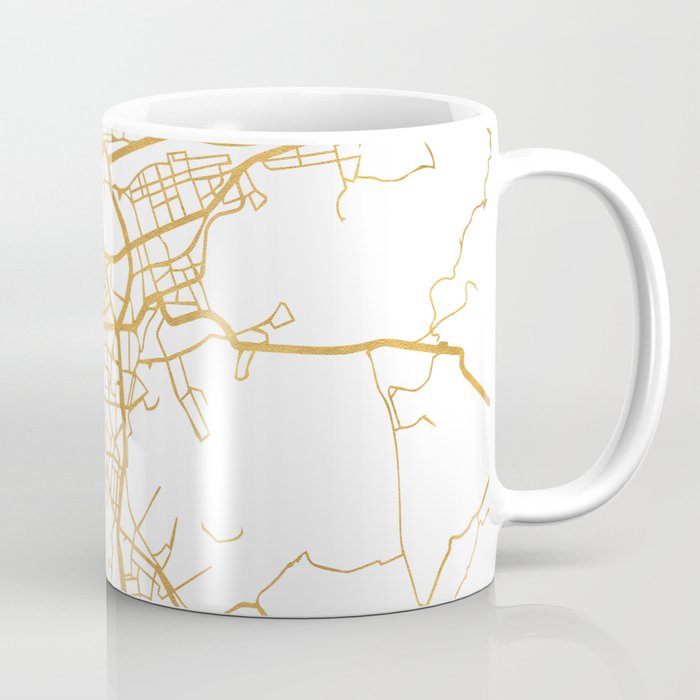 LIMA PERU CITY STREET MAP ART Coffee Mug