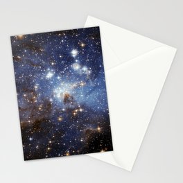 LH 95 stellar nursery in the Large Magellanic Cloud (NASA/ESA Hubble Space Telescope) Stationery Card