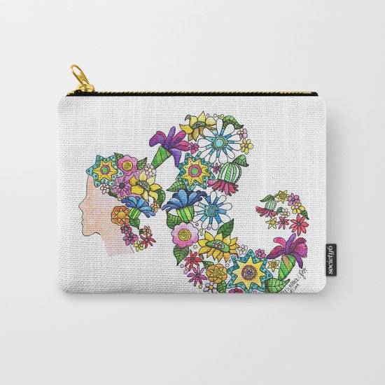 Blooming Carry-All Pouch