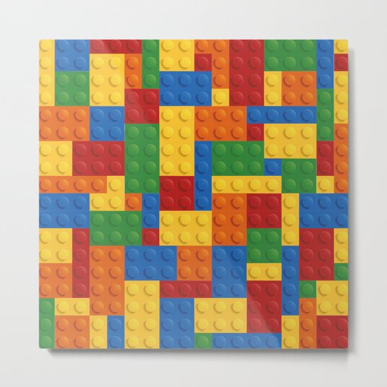 Lego bricks Metal Print