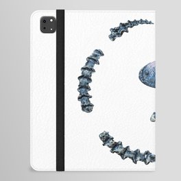 Skeleton Ouroboros with Mushroom iPad Folio Case