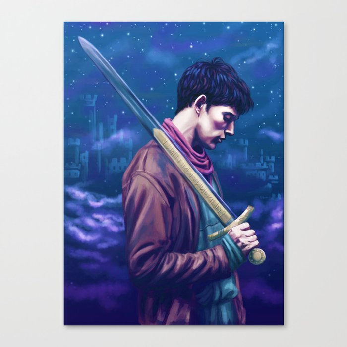 His name....Merlin Canvas Print