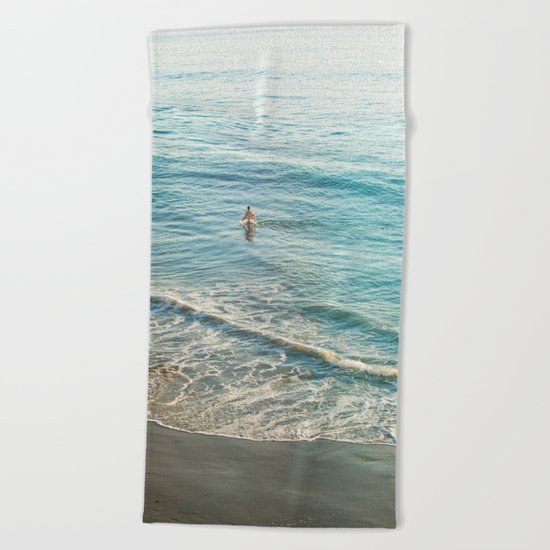 Morning Swim Beach Towel