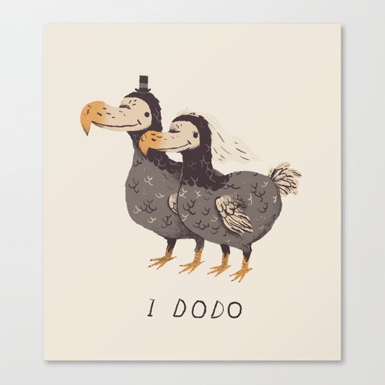 i dodo Canvas Print
