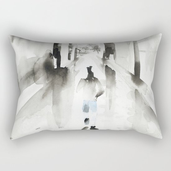 London and me Rectangular Pillow