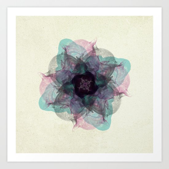 Devil's flower Art Print