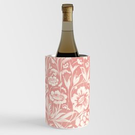 Floral pattern_Coral  Wine Chiller