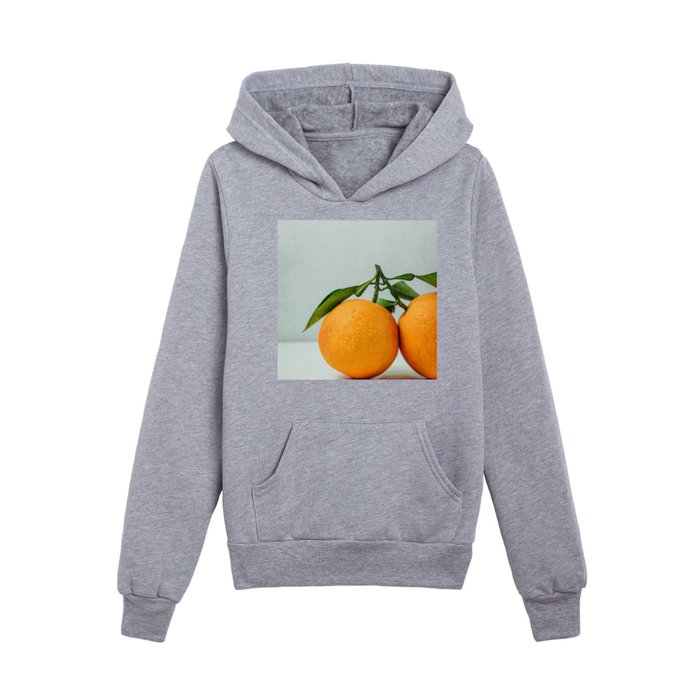 Fresh Oranges Kids Pullover Hoodie