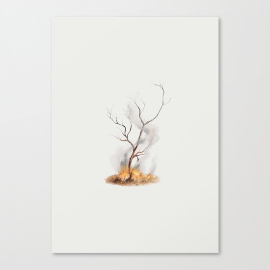 Snared Canvas Print