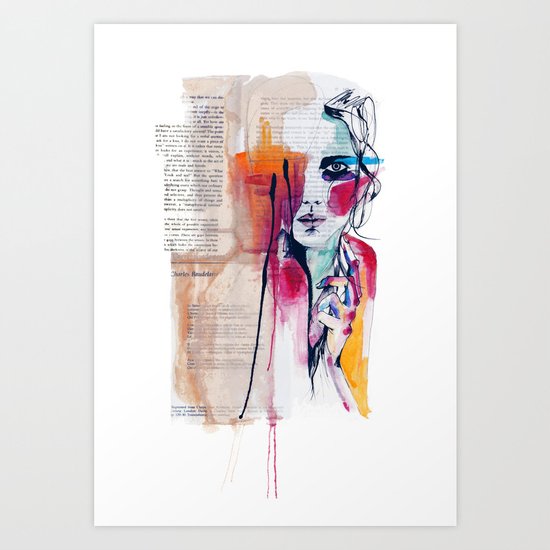 Sense V Art Print