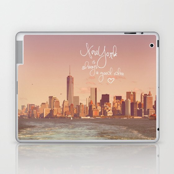 NEW YORK NEW YORK Laptop & iPad Skin