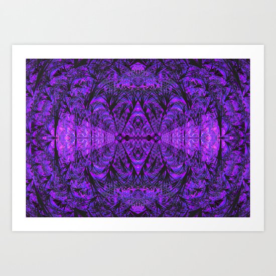 Violet Void Art Print