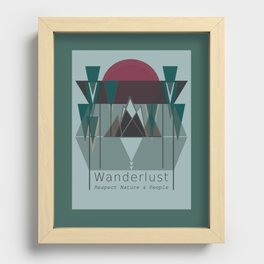 Wanderlust Recessed Framed Print