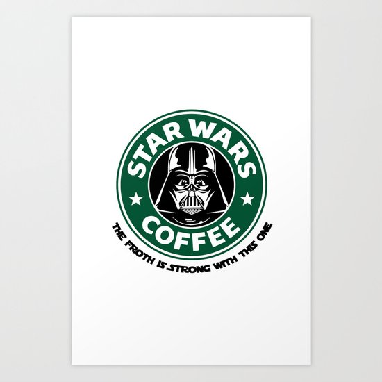 ForceCoffee Art Print