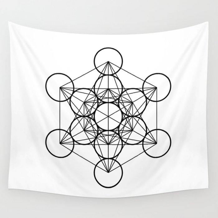Metatron s Cube Wall Tapestry