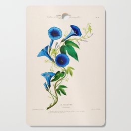 Celestine (blue bindweed) from "Flore d’Amérique" by Étienne Denisse, 1840s Cutting Board