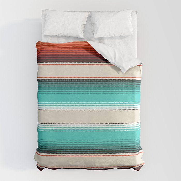 Serape duvet cover sales