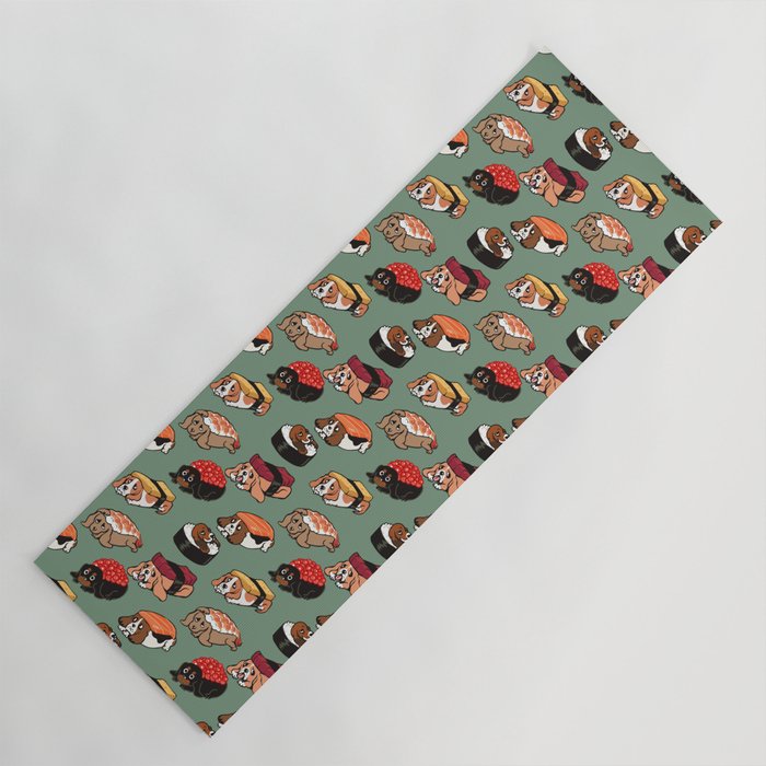 Sushi Basset Hound Yoga Mat By Huebucket Society6
