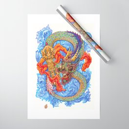 Dragon and the Vajra Wrapping Paper