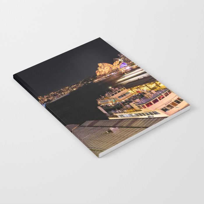 Sydney Harbour at Night Notebook