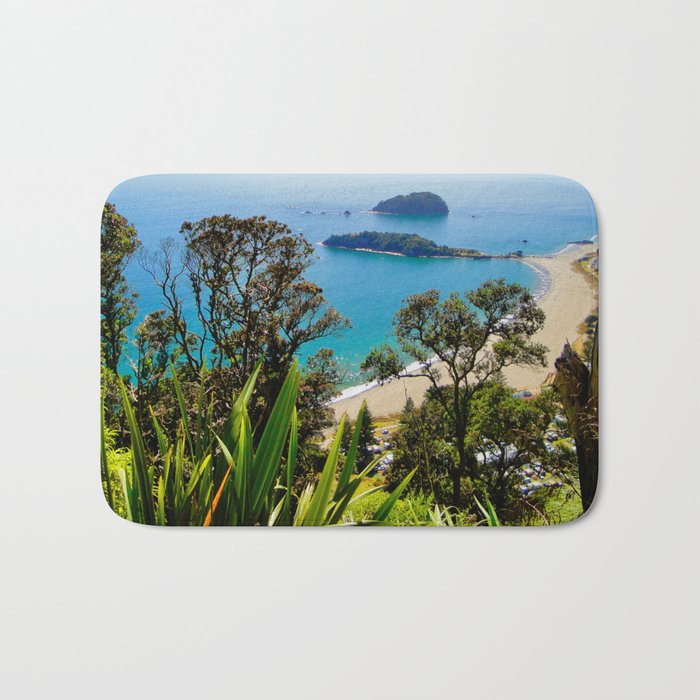 View from Mount Maunganui Bath Mat