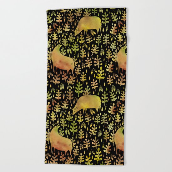 Elks Beach Towel