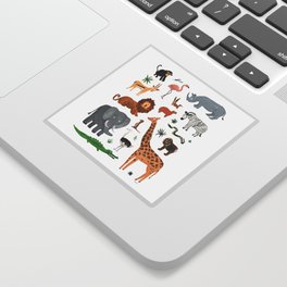 Safari Animals Sticker