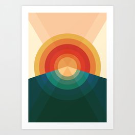 Sonar Art Print