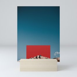 Big Red in the Mountains  Mini Art Print