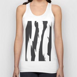 Black and white pattern Unisex Tank Top