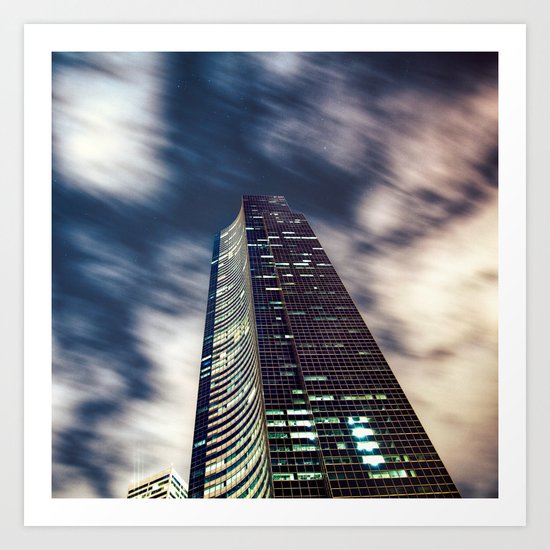 Night Tower Art Print